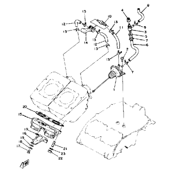 ACTUATER - EXHAUST VALVE