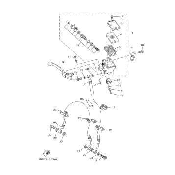 FRONT MASTER CYLINDER