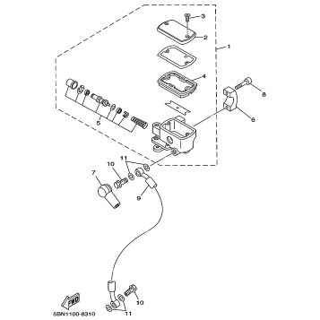 FRONT MASTER CYLINDER