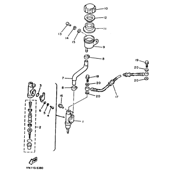 REAR MASTER CYLINDER