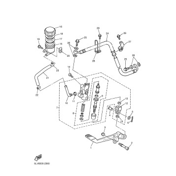 REAR MASTER CYLINDER