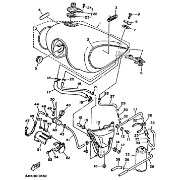 FUEL TANK CALIFORNIA MODEL