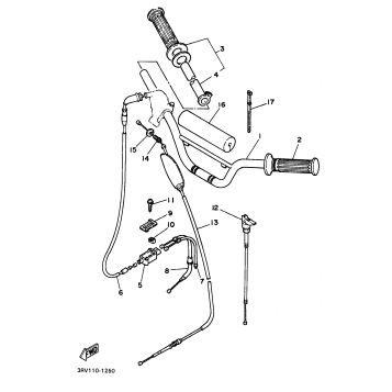 STEERING HANDLE CABLE