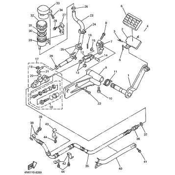 REAR MASTER CYLINDER