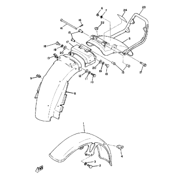 FRONT FENDER REAR FENDER