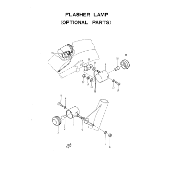 FLASHER LAMP (OPTIONAL PARTS)
