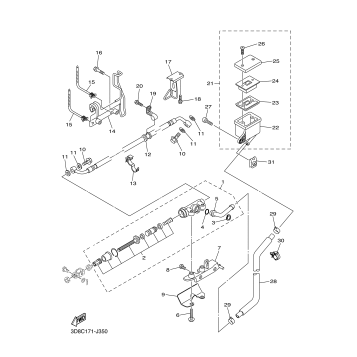 REAR MASTER CYLINDER