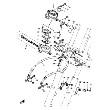 FRONT MASTER CYLINDER