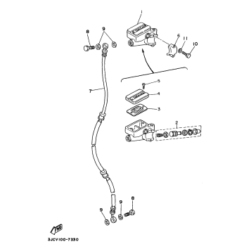 FRONT MASTER CYLINDER
