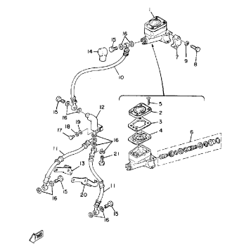 FRONT MASTER CYLINDER