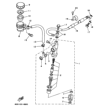 REAR MASTER CYLINDER