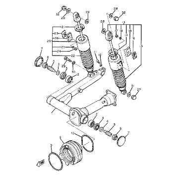 REAR ARM SUSPENSION