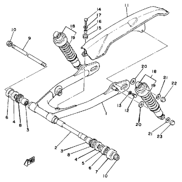 REAR ARM SUSPENSION