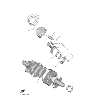 CRANKSHAFT & PISTON