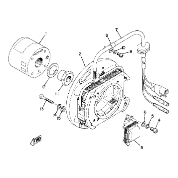 C-D-I MAGNETO ASSEMBLY