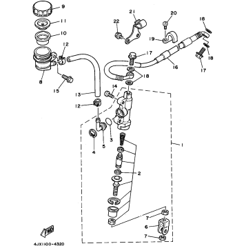 REAR MASTER CYLINDER