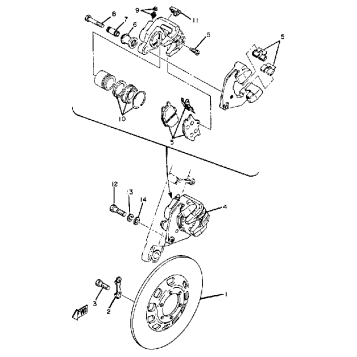 FRONT BRAKE - CALIPER