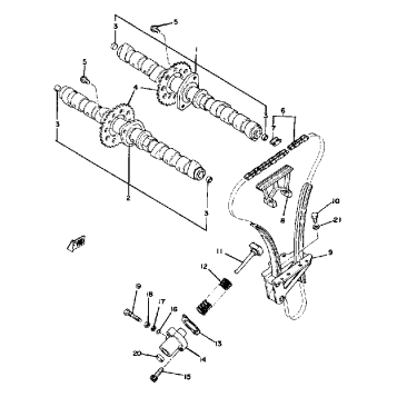 CAMSHAFT-CHAIN TENSIONER