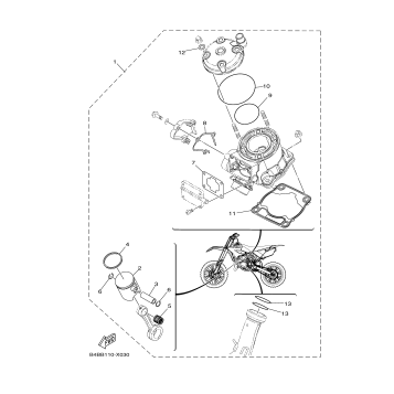 4 PISTON REBUILT KIT