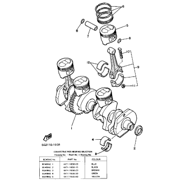 CRANKSHAFT PISTON