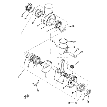 CRANKSHAFT PISTON