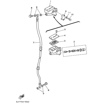 FRONT MASTER CYLINDER