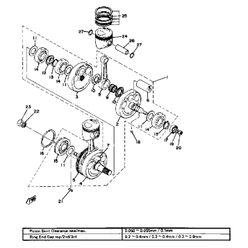 CRANKSHAFT PISTON