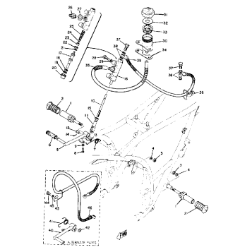 BRAKE PEDAL - MASTER CYLINDER
