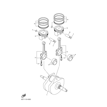 CRANKSHAFT & PISTON