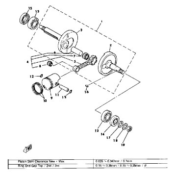 CRANKSHAFT - PISTON