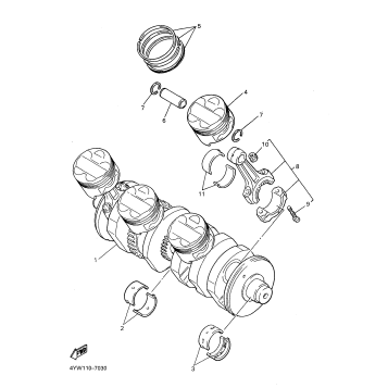 CRANKSHAFT PISTON