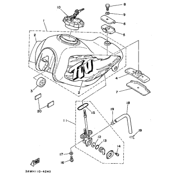 FUEL TANK NON CALIFORNIA