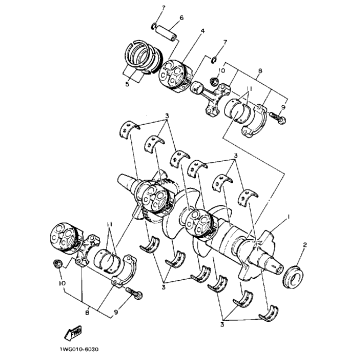 CRANKSHAFT PISTON