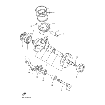 CRANKSHAFT PISTON