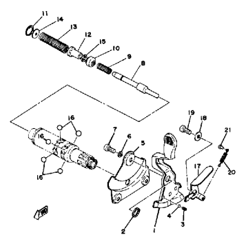 SHIFTER LB50PG - PH - PJ