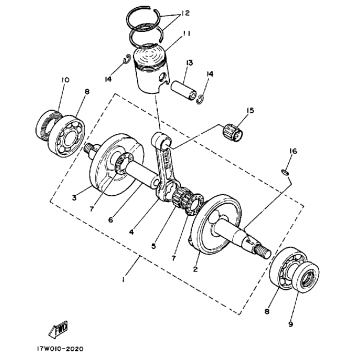 CRANKSHAFT - PISTON