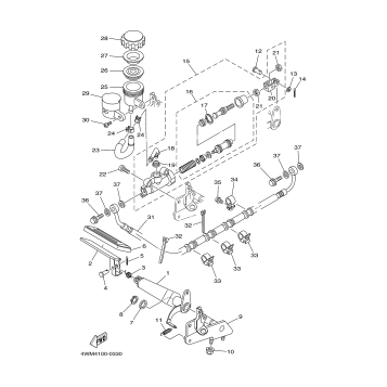 REAR MASTER CYLINDER
