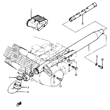 AIR CLEANER - MUFFLER