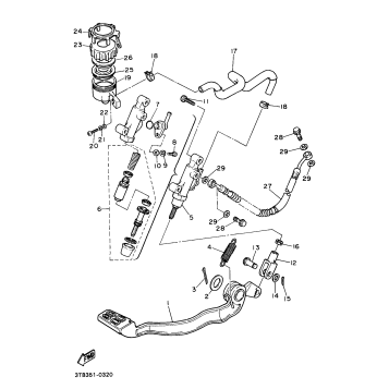 REAR MASTER CYLINDER