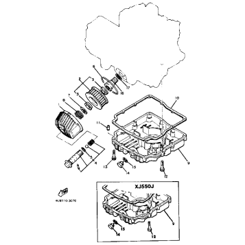 OIL CLEANER XJ550J K
