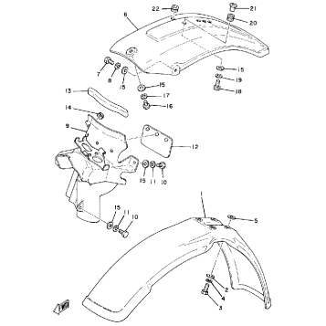 FRONT FENDER-REAR FENDER