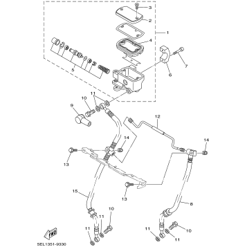FRONT MASTER CYLINDER