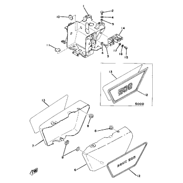 BATTERY BOX - SIDE COVER