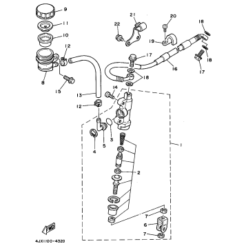REAR MASTER CYLINDER
