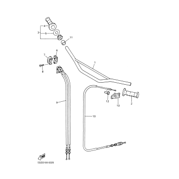 STEERING HANDLE CABLE