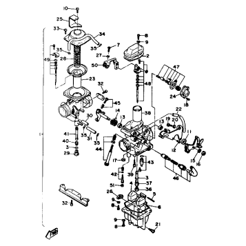 CARBURETOR (SRX600SC)