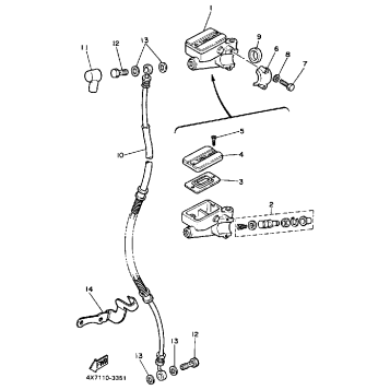 FRONT MASTER CYLINDER