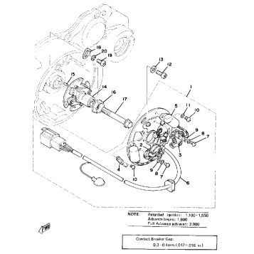 CONTACT BREAKER - GOVERNOR