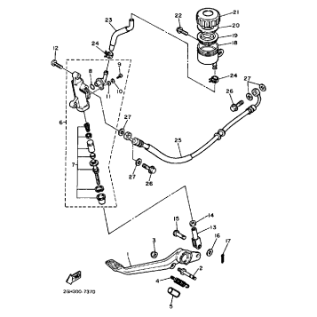 REAR MASTER CYLINDER