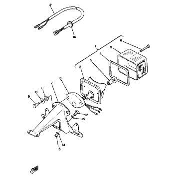 TAILLIGHT DT80H - J - K